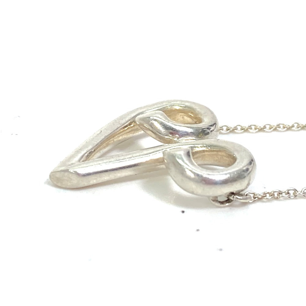 TIFFANY &amp; Co. V Initial Paloma Picasso Pendant Necklace in 925 Sterling Silver for Women