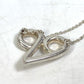 TIFFANY &amp; Co. V Initial Paloma Picasso Pendant Necklace in 925 Sterling Silver for Women
