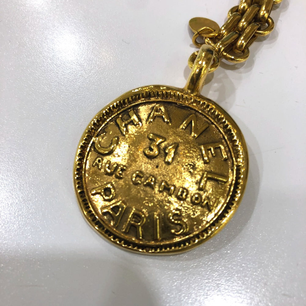 CHANEL 31 ヴィンテージ RUE CAMBON バッグチャーム キーホルダー GP レディース ゴールド