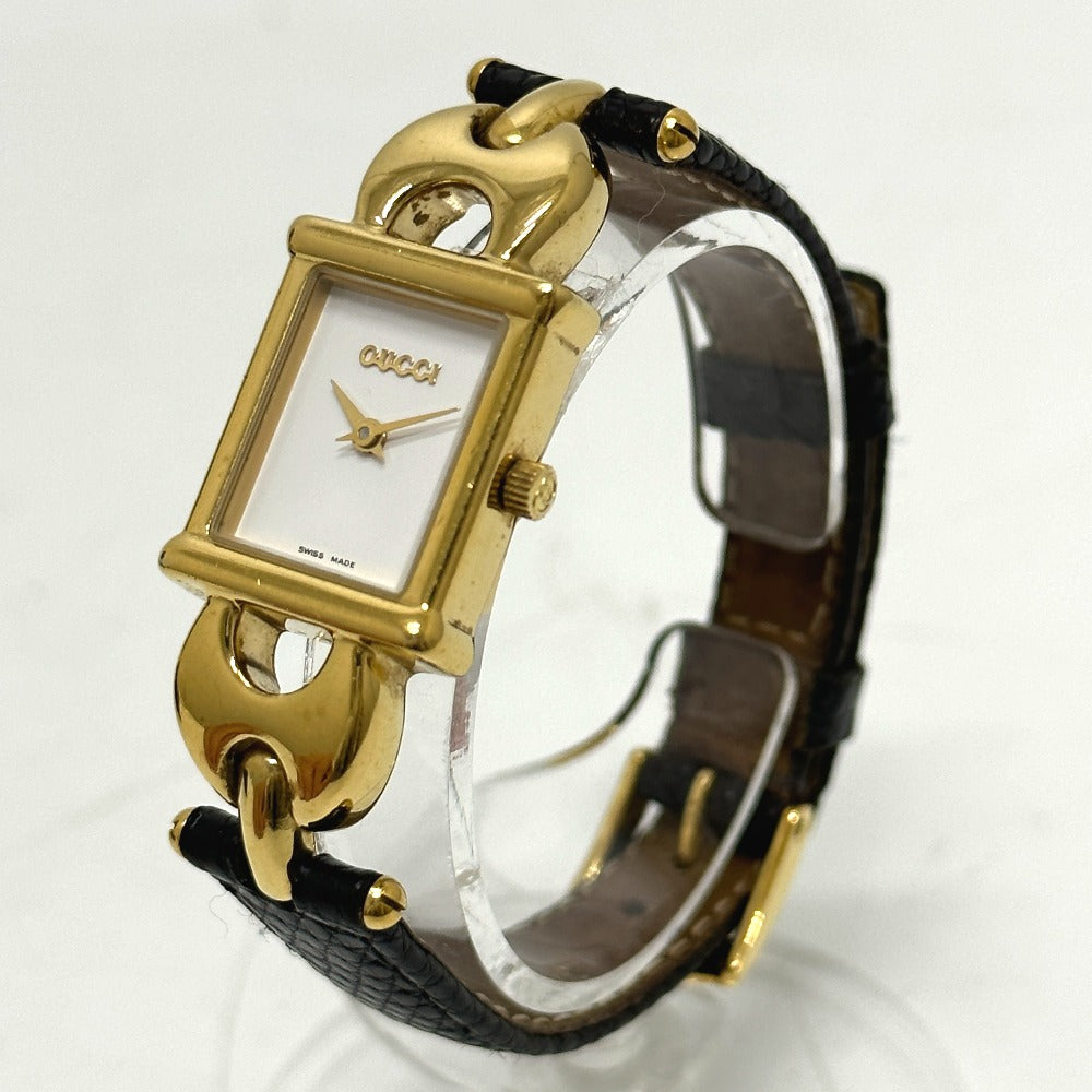 GUCCI 1800L チェンジベルトウォッチ ロゴ 腕時計 GP レディース - brandshop-reference