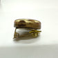 CHANEL Clover 01C Earrings, Plastic, Women's, Gold