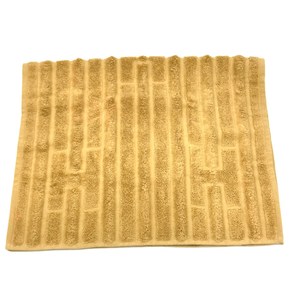 HERMES H Logo Labyrinth Face Towel, Cotton, Women's, Brown