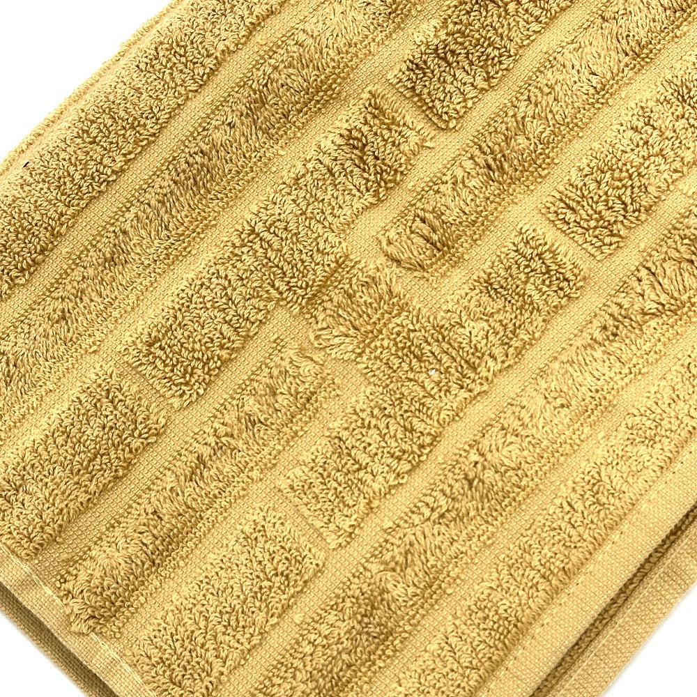 HERMES H Logo Labyrinth Face Towel, Cotton, Women's, Brown