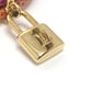 LOUIS VUITTON Keep It Twice Bracelet, Leather, Unisex, Pink