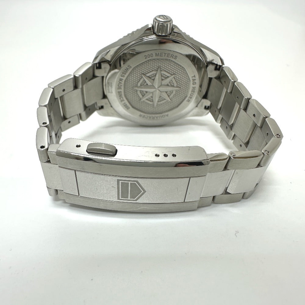 TAG HEUER WBP1113 プロフェッショナル200 アクアレーサー ソーラーグラフ クォーツ デイト 腕時計 SS メンズ - brandshop-reference