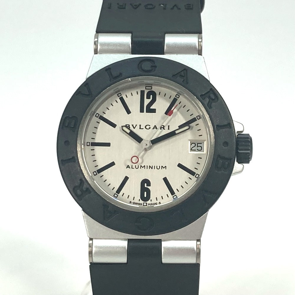 BVLGARI AL32TA アルミニウム デイト ウォッチ 腕時計 アルミニウム メンズ - brandshop-reference