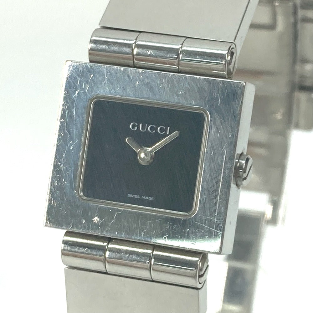 GUCCI 600L スクエア 腕時計 SS レディース - brandshop-reference
