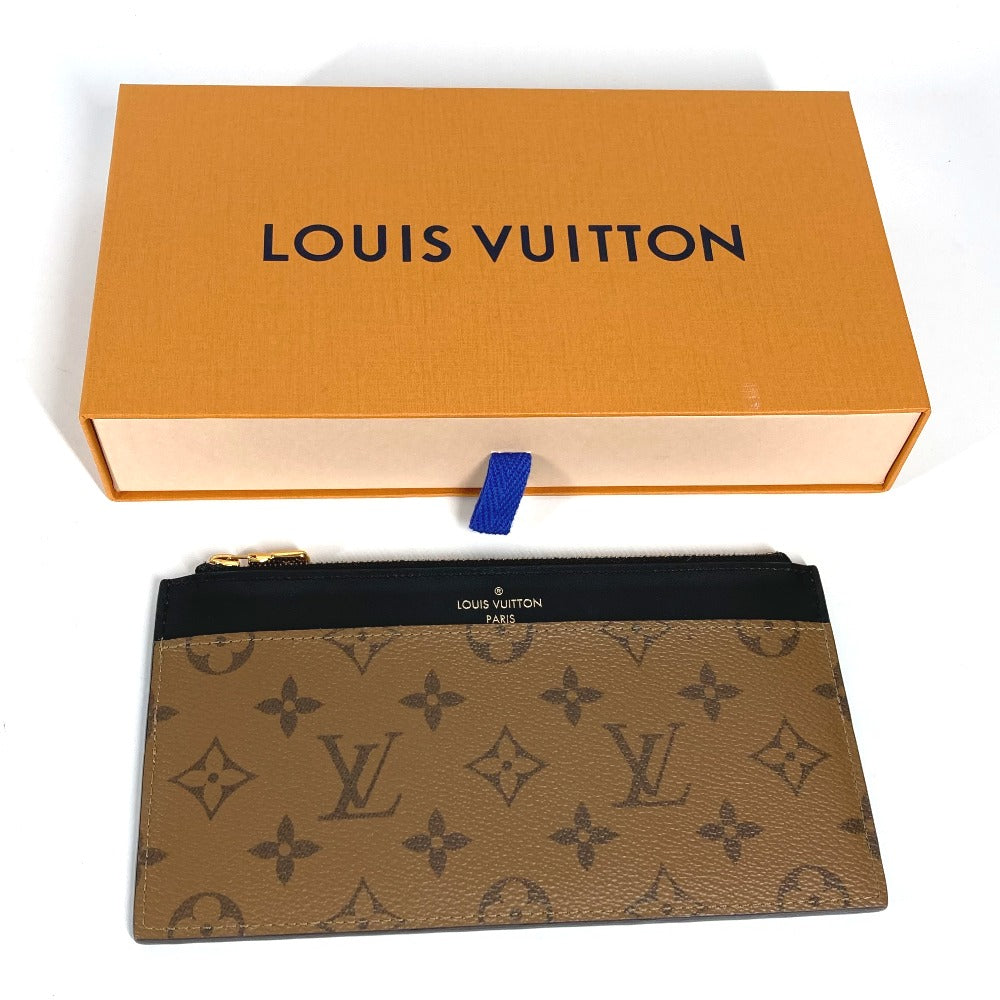 LOUIS VUITTON M80390 モノグラムリバース スリム パース  長財布 ウォレット 小銭入れ カードケース コインケース モノグラムリバースキャンバス レディース - brandshop-reference