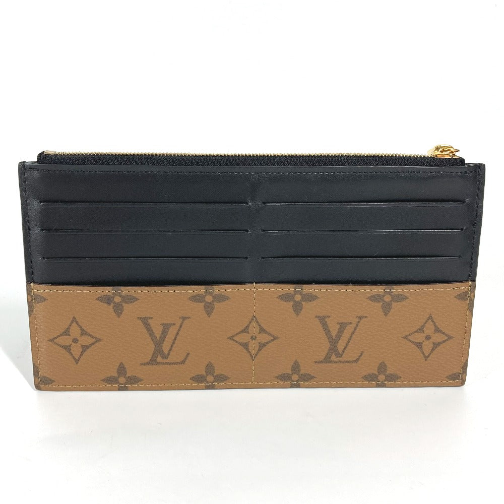 LOUIS VUITTON M80390 モノグラムリバース スリム パース 長財布 ウォレット 小銭入れ カードケース コインケース  モノグラムリバースキャンバス レディース | brandshop-reference