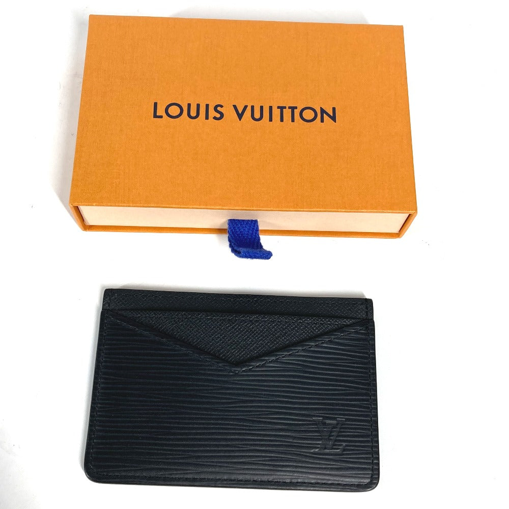 LOUIS VUITTON M67210 エピ  ネオ・ポルトカルト 名刺入れ パスケース カードケース エピレザー メンズ