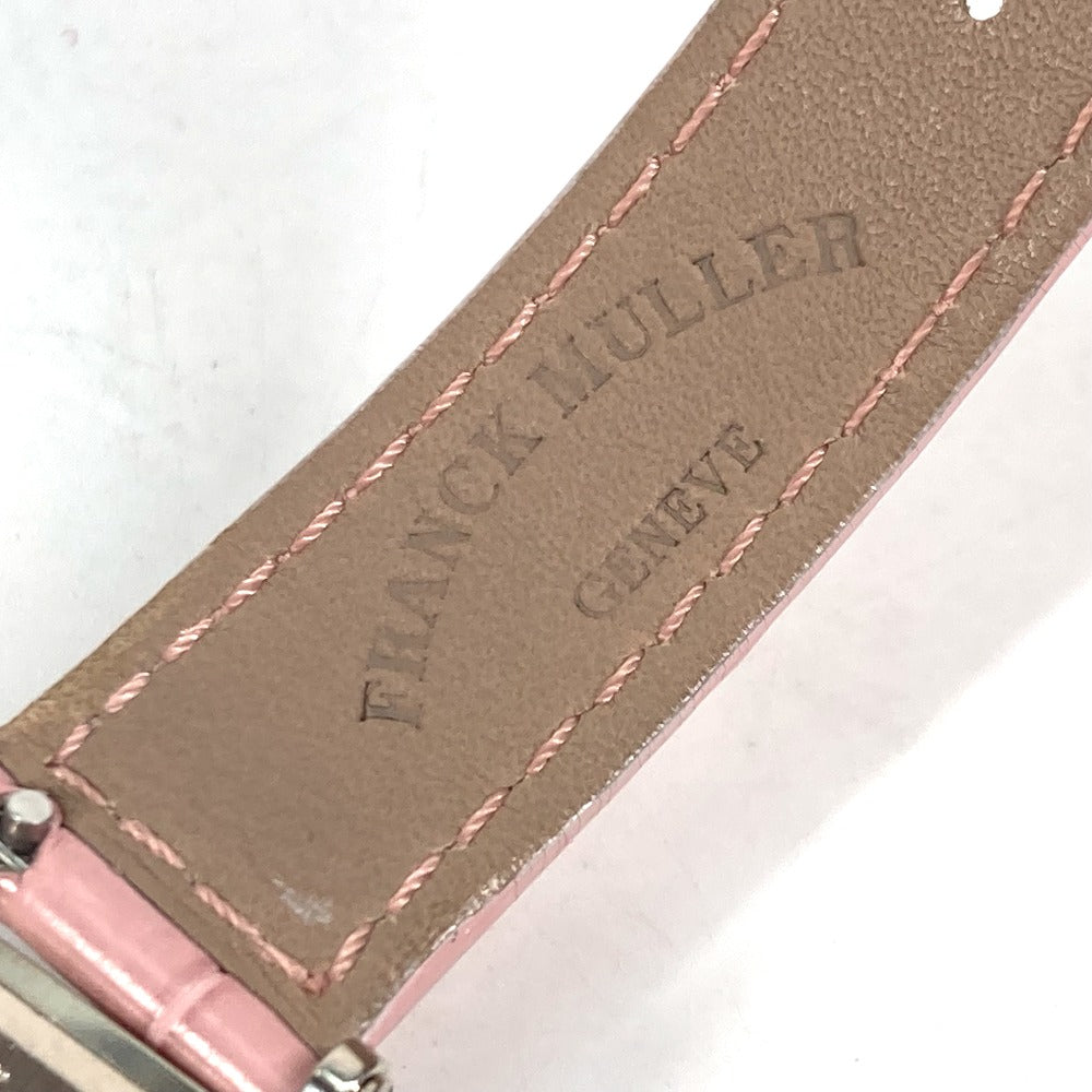 FRANCK MULLER 902QZRELV-RCD1R ウォッチ ロングアイランド レリーフ アンサンブル ダイヤ文字盤 腕時計 レザー レディース - brandshop-reference