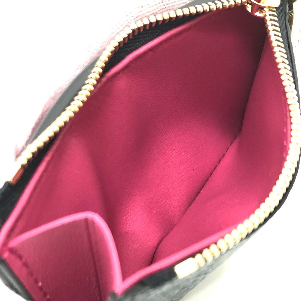 LOUIS VUITTON M68587 バイカラー ポルトフォイユ・カプシーヌ XS 財布 ウォレット コンパクトウォレット 3つ折り財布 トリヨンレザー レディース ノワール ブラック×ピンク