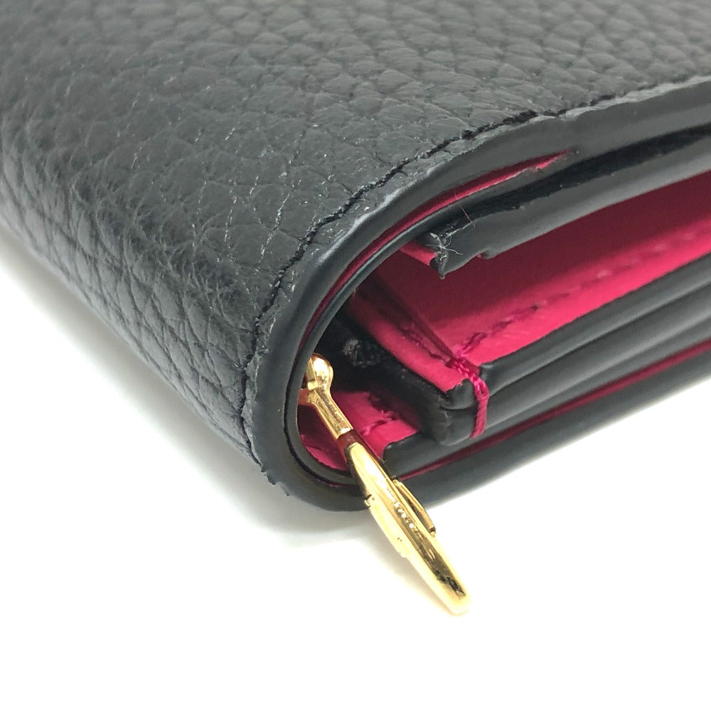 LOUIS VUITTON M68587 バイカラー ポルトフォイユ・カプシーヌ XS 財布 ウォレット コンパクトウォレット 3つ折り財布 トリヨンレザー レディース