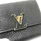 LOUIS VUITTON M68587 バイカラー ポルトフォイユ・カプシーヌ XS 財布 ウォレット コンパクトウォレット 3つ折り財布 トリヨンレザー レディース ノワール ブラック×ピンク