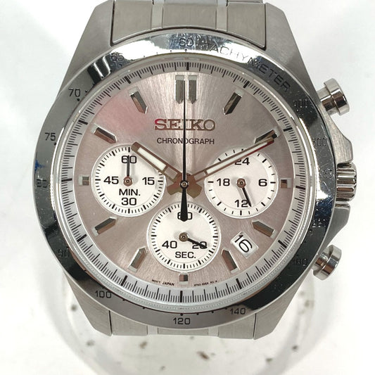 SEIKO 8T63-00D0  スピリット クロノグラフ  メンズ腕時計 ウォッチ 腕時計 SS メンズ