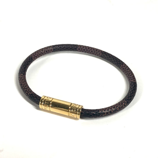 LOUIS VUITTON M6139F ダミエ ブラスレ・キープ イット バングル アクセサリー ブレスレット ダミエキャンバス レディース エベヌ ブラウン - brandshop-reference