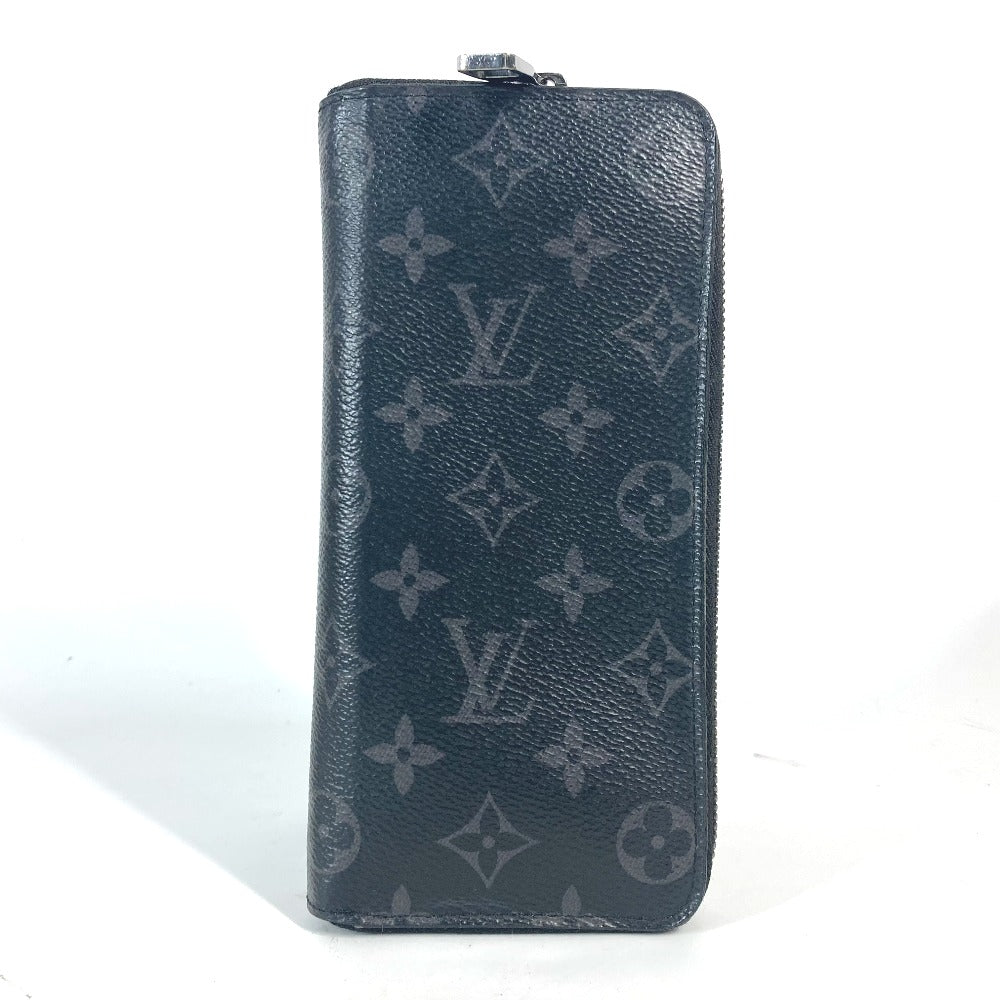 LOUIS VUITTON M62295 モノグラムエクリプス ジッピーウォレット・ヴェルティカル ロングウォレット ラウンドファスナー 長財布 モノグラムエクリプスキャンバス メンズ