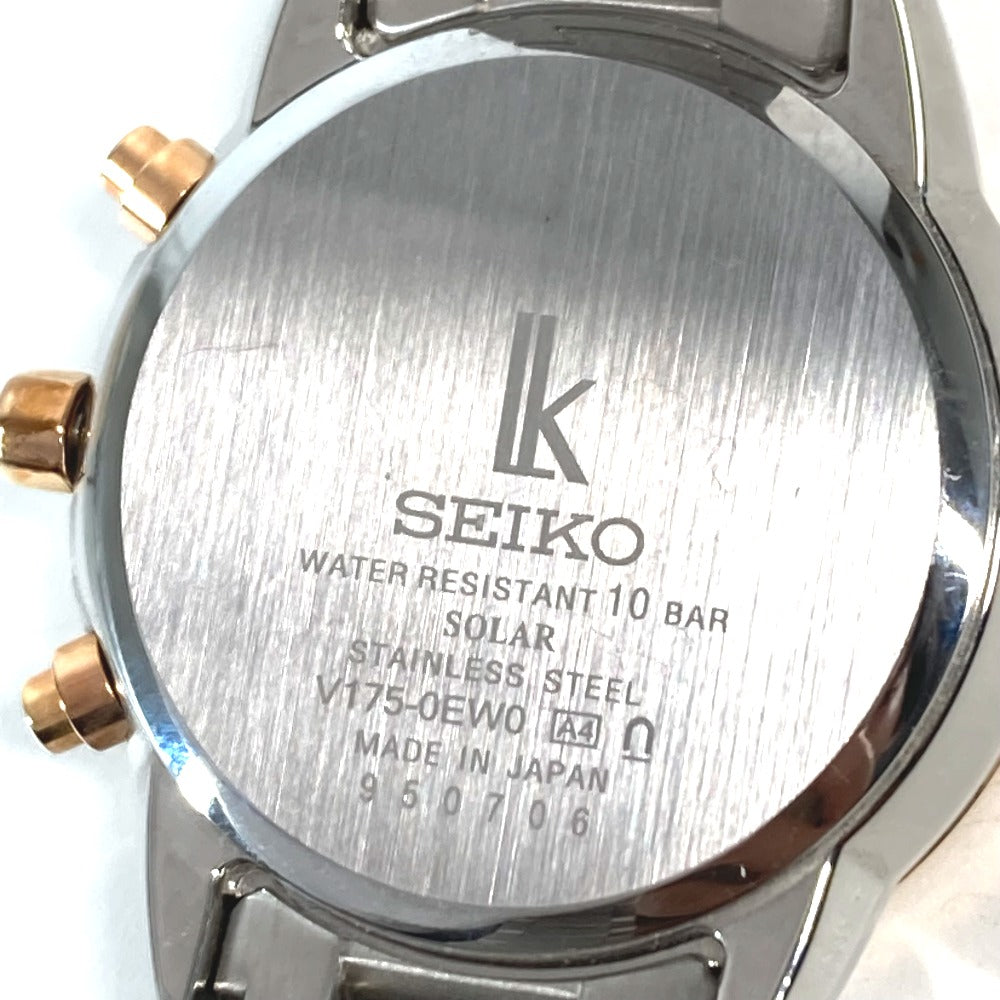 SEIKO V175-0EW0 LUKIA ルキア レディースウォッチ 腕時計 SS レディース