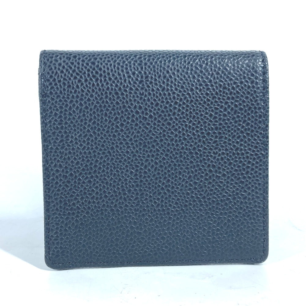 CHANEL A13233 CC ココマーク 財布 小銭入れ コンパクトウォレット コインケース キャビアスキン レディース ブラック - brandshop-reference