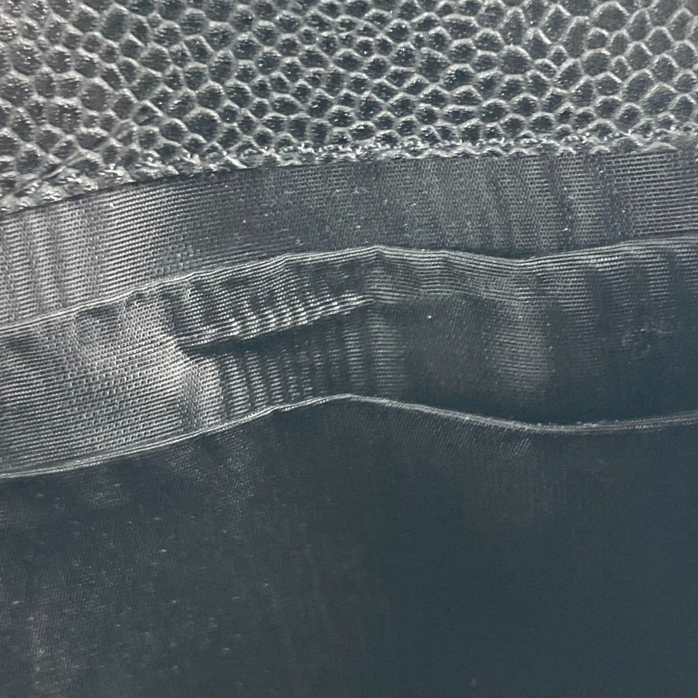 CHANEL A13233 CC ココマーク 財布 小銭入れ コンパクトウォレット コインケース キャビアスキン レディース ブラック - brandshop-reference