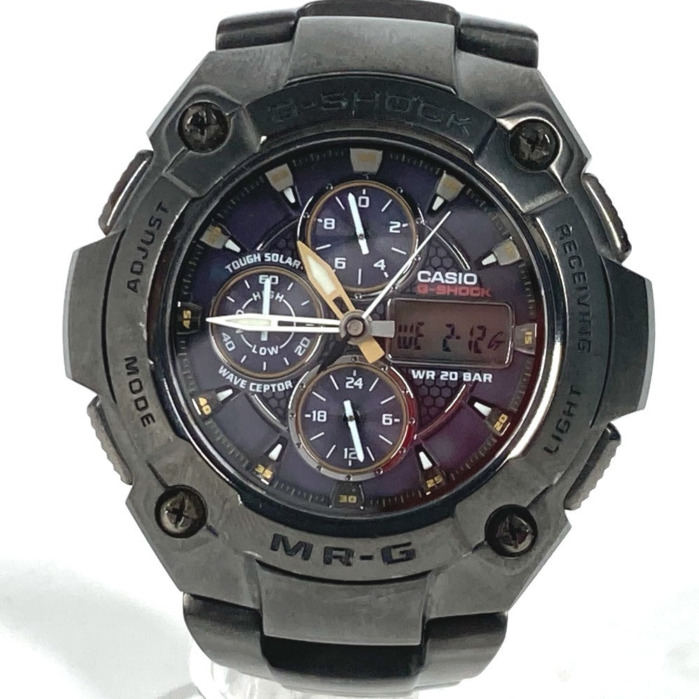 CASIO MRG-7100BJ G-SHOCK MR-G ジーショック メンズ時計 腕時計 チタン メンズ ブラック系 - brandshop-reference