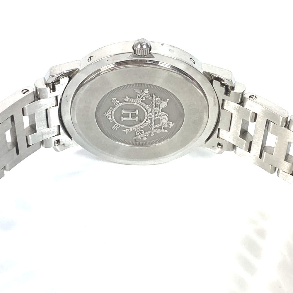 HERMES CL6.710 クリッパー  ウォッチ メンズウォッチ 腕時計 SS メンズ シルバー - brandshop-reference