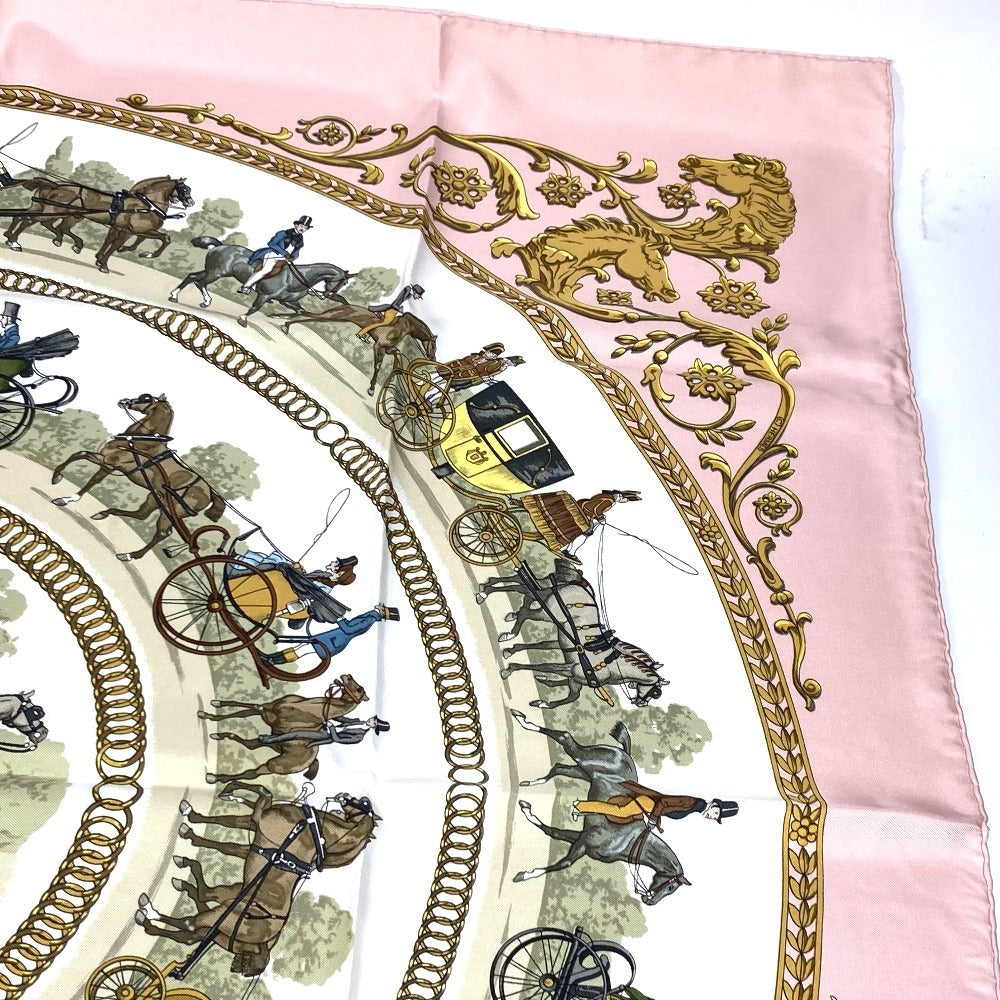 HERMES カレ90 LA PROMENADE DE LONGCHAMPS ロンシャンへの散歩