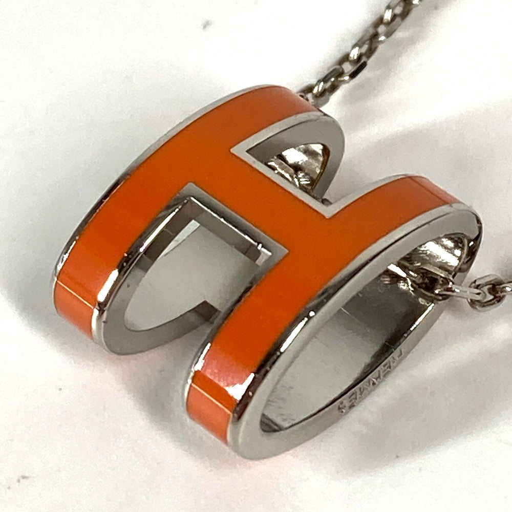 HERMES アクセサリー ポップアッシュ チェーン Hロゴ ネックレス メタル レディース オレンジ - brandshop-reference