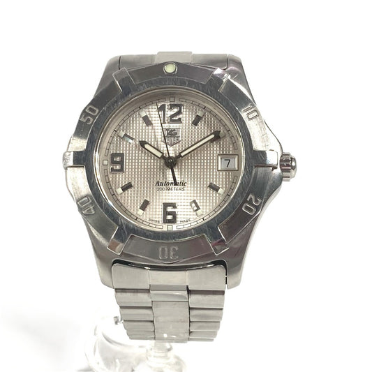TAG HEUER WN2110 エクスクルーシブ デイト メンズウォッチ 腕時計 SS メンズ シルバー - brandshop-reference