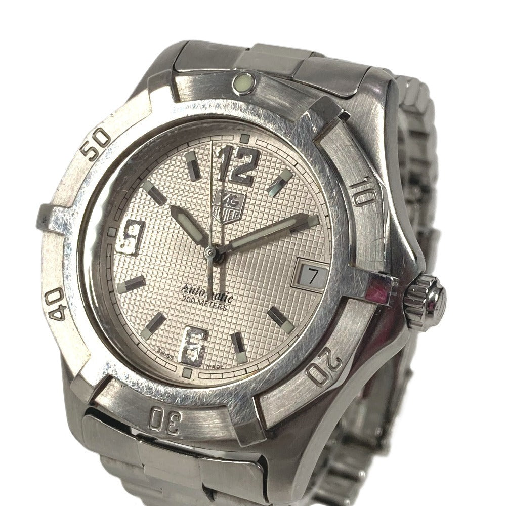 TAG HEUER WN2110 エクスクルーシブ デイト メンズウォッチ 腕時計 SS メンズ シルバー - brandshop-reference