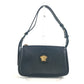 VERSACE メデューサ ロゴ 肩掛け カバン ショルダーバッグ レザー レディース ブラック - brandshop-reference