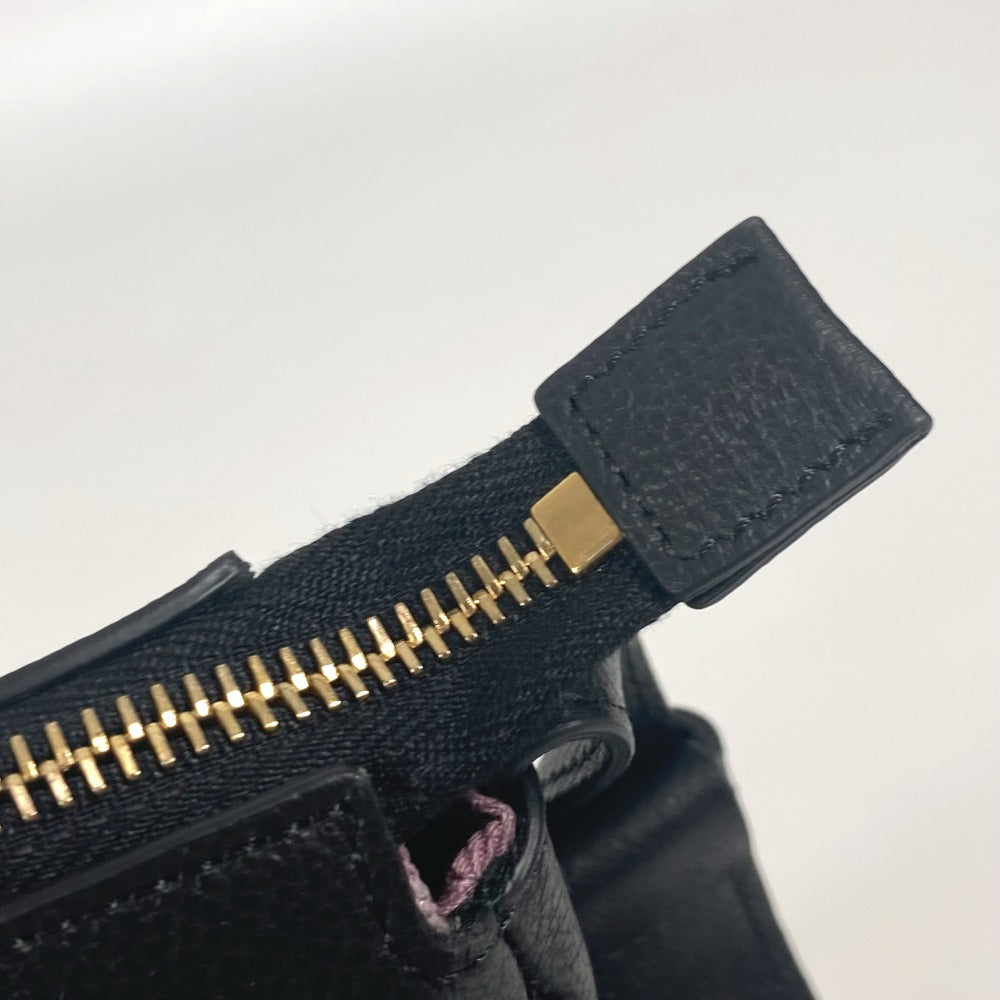 VERSACE メデューサ ロゴ 肩掛け カバン ショルダーバッグ レザー レディース ブラック - brandshop-reference