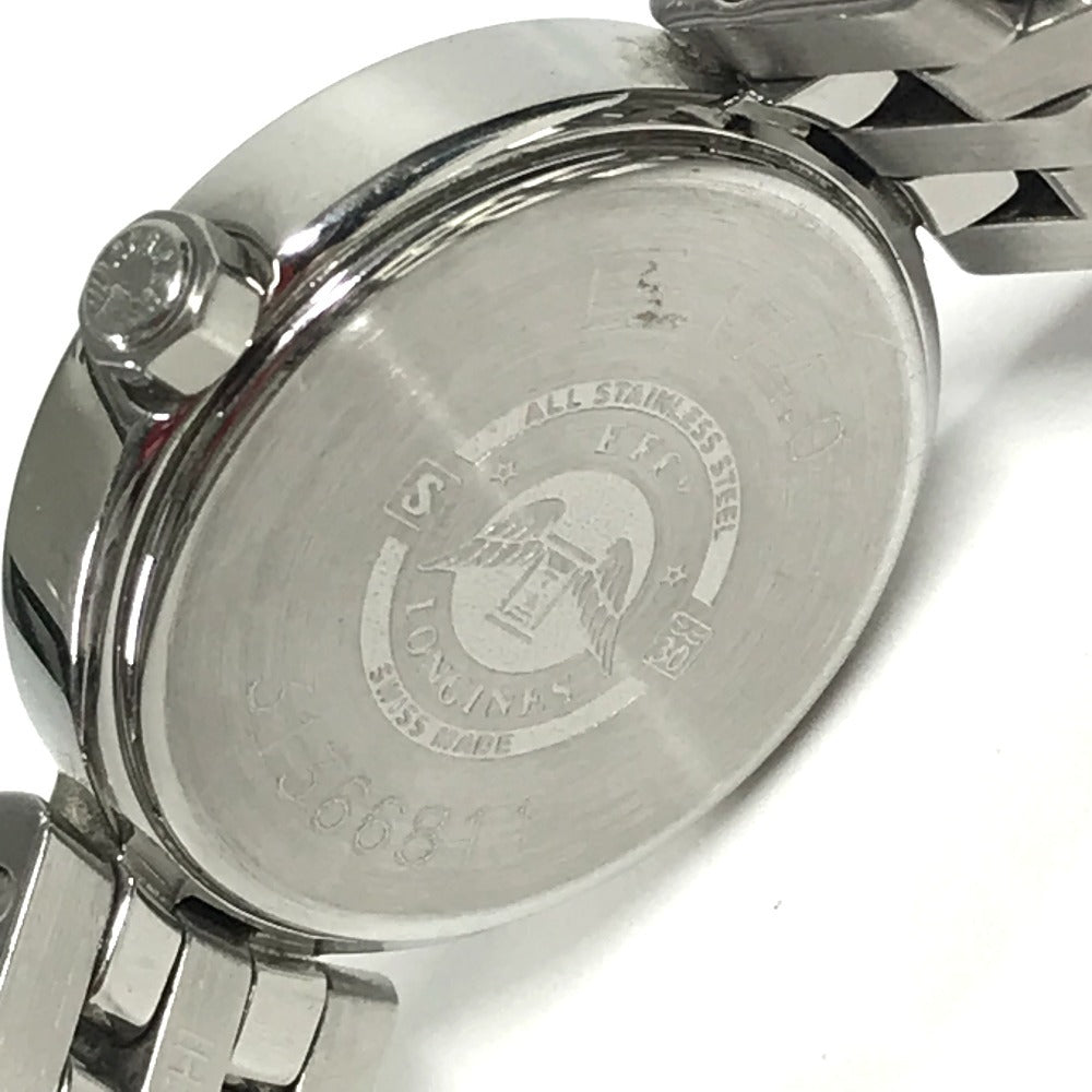 론진 L5.174.0 Dolce Vita 다이아몬드 Bezel 12P 다이아몬드 여성용 시계 시계 SS 여성용 은