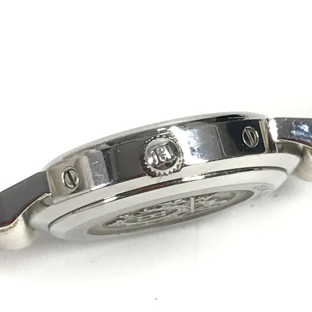 Hermes CL4.230 Clipper Nacre 12p Diamond Ladies Watch Watch Leather Belt Watch Lady Ladies White