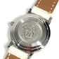 Hermes CL4.230 Clipper Nacre 12p Diamond Ladies Watch Watch Leather Belt Watch Lady Ladies White