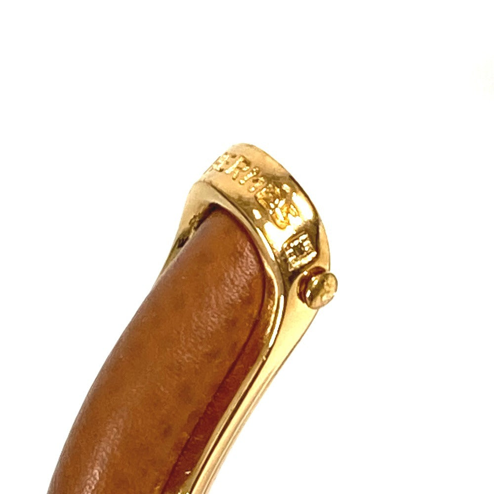 HERMES Accessory Bracelet Bangle Metal Women's Brown