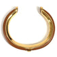 HERMES Accessory Bracelet Bangle Metal Women's Brown