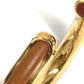 HERMES Accessory Bracelet Bangle Metal Women's Brown