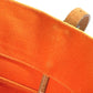 HERMES Etrivière Elan Etrivière Elan Bag Shoulder Tote Bag Shoulder Bag Leather/Canvas Unisex Orange