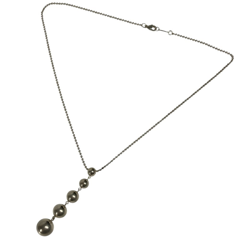 TIFFANY&Co. Hardware Ball 5 Ball Accessory Necklace SV925 Women's Silver