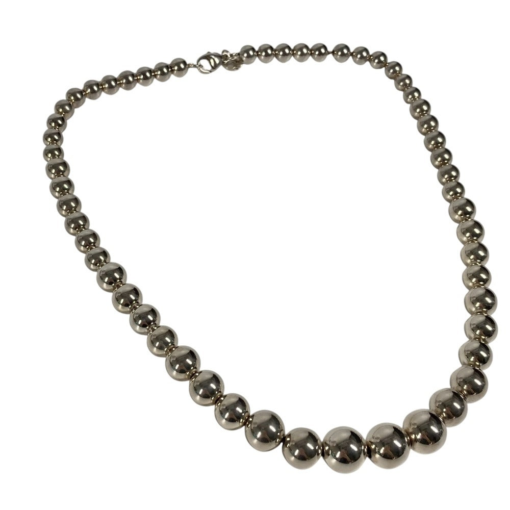 TIFFANY&Co. Hardware Ball Accessory Necklace SV925 Women's Silver