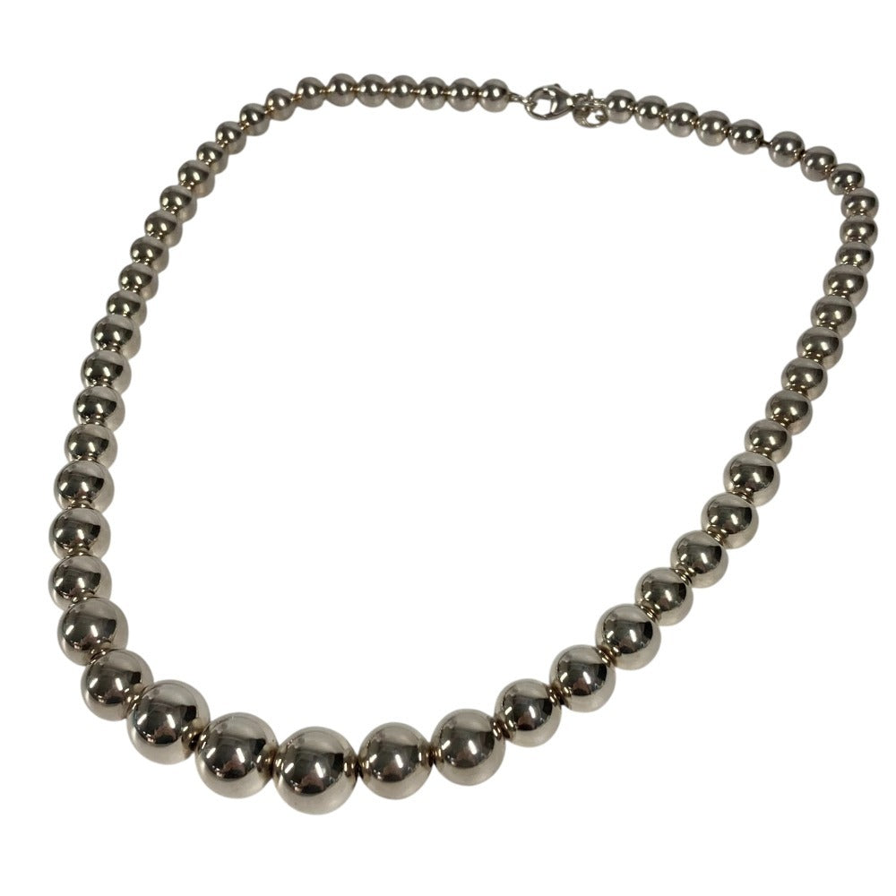 TIFFANY&Co. Hardware Ball Accessory Necklace SV925 Women's Silver