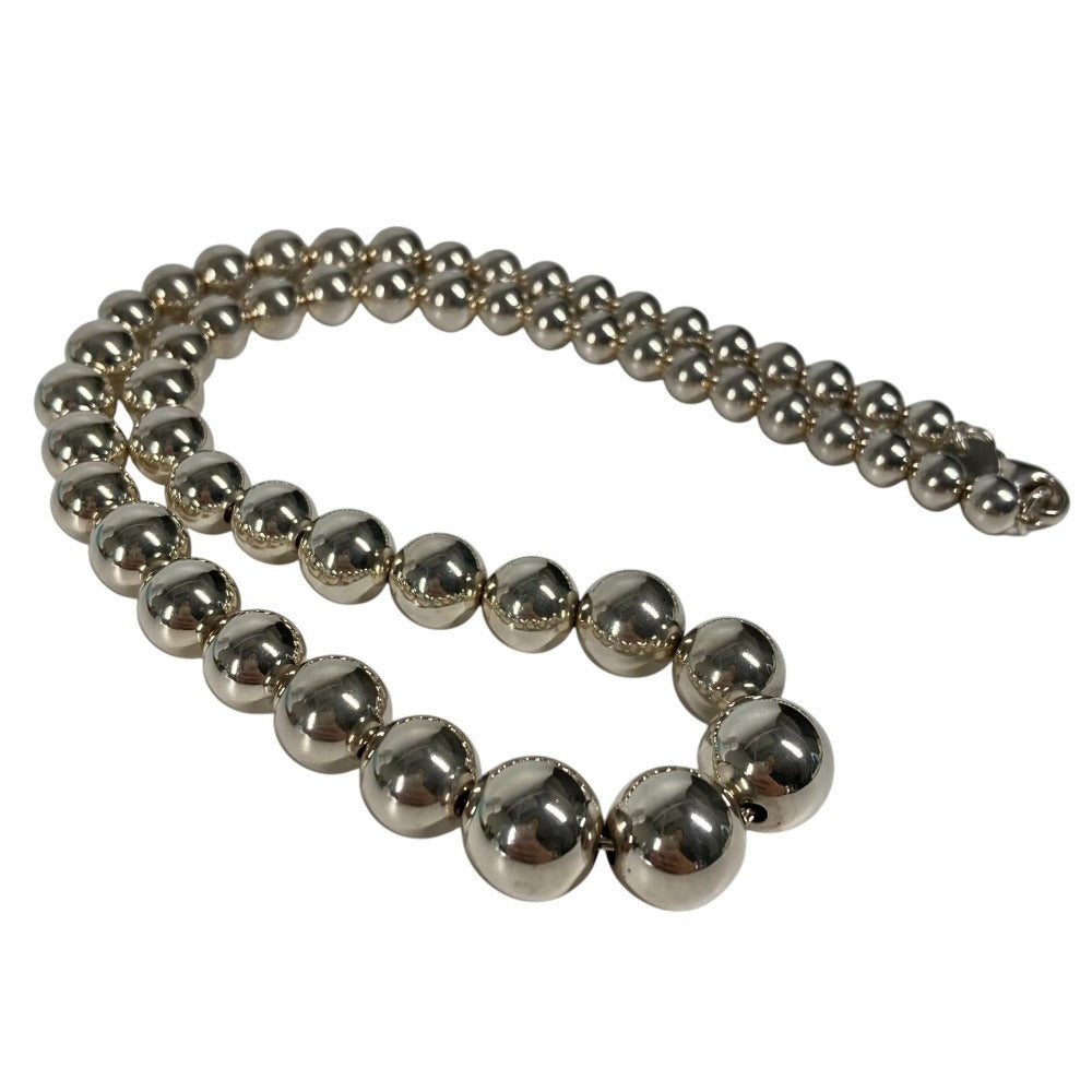 TIFFANY&Co. Hardware Ball Accessory Necklace SV925 Women's Silver