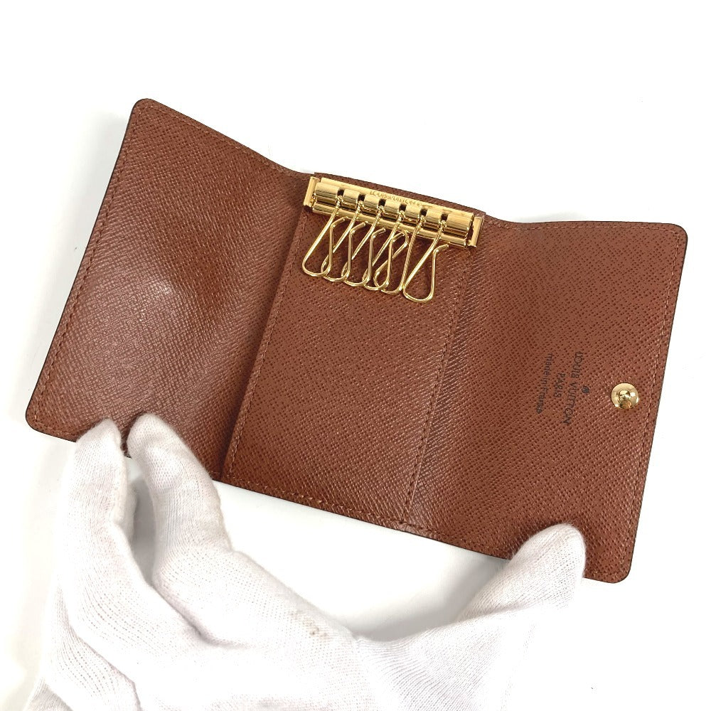 Louis Vuitton M62630 Monogram 6 Kunci Kes Multipa 6 Pemegang Kunci Kes Kunci 6 Kes Kunci Kes Kunci Kunci Monogram Kanvas Unisex Brown