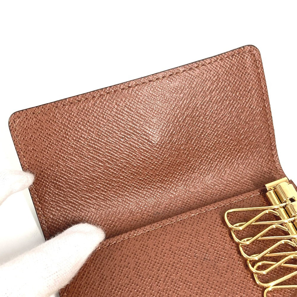 Louis Vuitton M62630 Monogram 6 Kunci Kes Multipa 6 Pemegang Kunci Kes Kunci 6 Kes Kunci Kes Kunci Kunci Monogram Kanvas Unisex Brown
