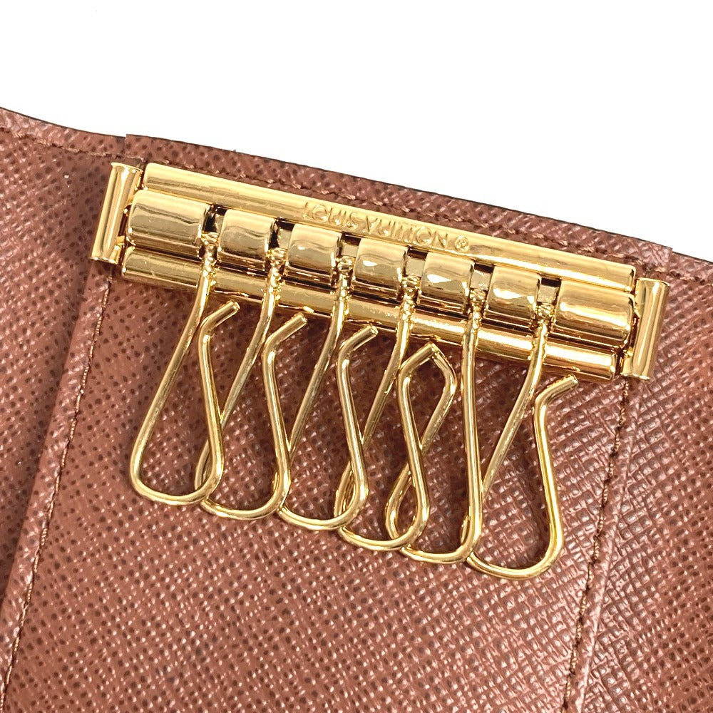 Louis Vuitton M62630 Monogram 6 Kunci Kes Multipa 6 Pemegang Kunci Kes Kunci 6 Kes Kunci Kes Kunci Kunci Monogram Kanvas Unisex Brown