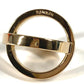 Hermes Cosmos Scarf Ring Accessory Scarf Ring Metal Women's Gold