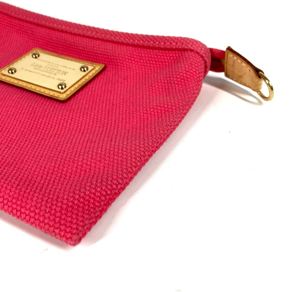 LOUIS VUITTON M40068 アンティグア ポシェットフラットPM ポシェットフラット PM マルチポーチ メイクポーチ 化粧ポーチ ポーチ キャンバス レディース ピンク