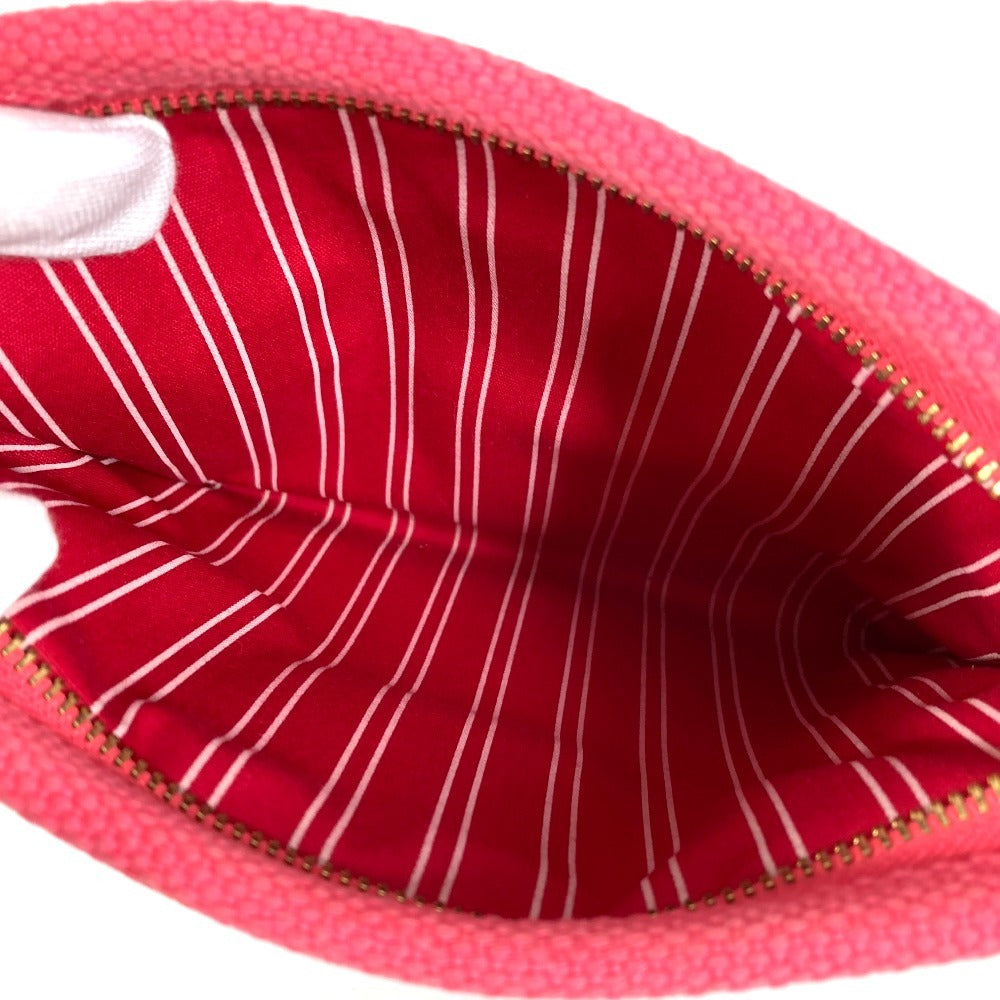 LOUIS VUITTON M40068 アンティグア ポシェットフラットPM ポシェットフラット PM マルチポーチ メイクポーチ 化粧ポーチ ポーチ キャンバス レディース ピンク