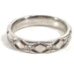 Chanel Matelasse Quilted 10p Diamond Aksesori Platinum Ring PT950 Perak Wanita